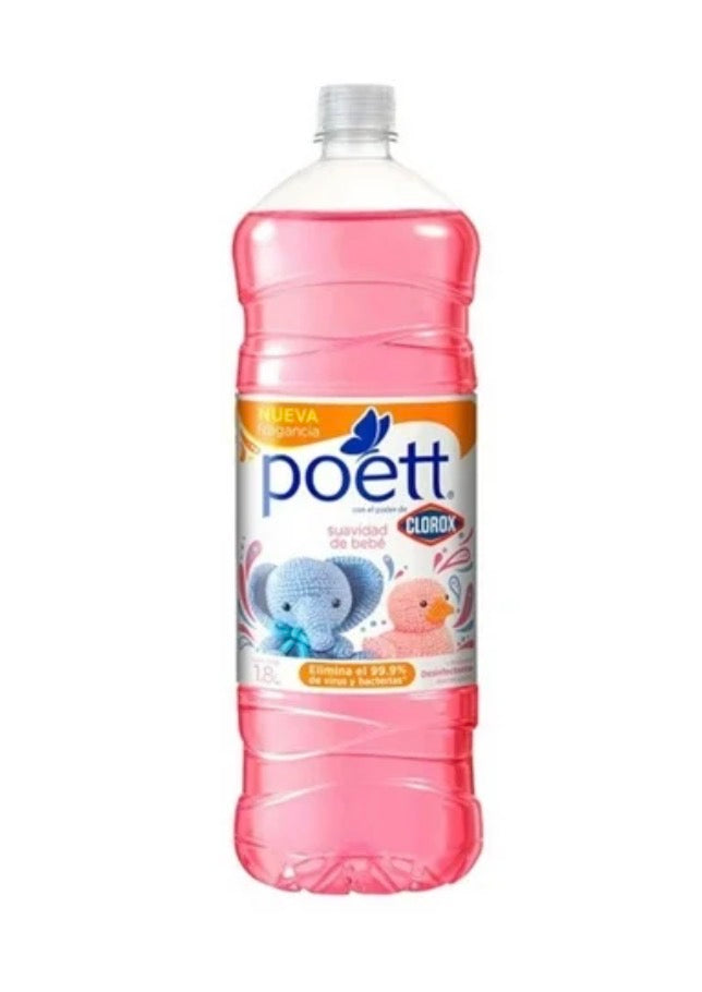 Limpiador Multiusos Poett Bebé 1.8 L Poett Bebé