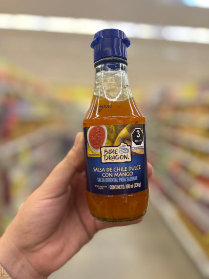 Salsa oriental chile 🌶️ dulce con mango 🥭