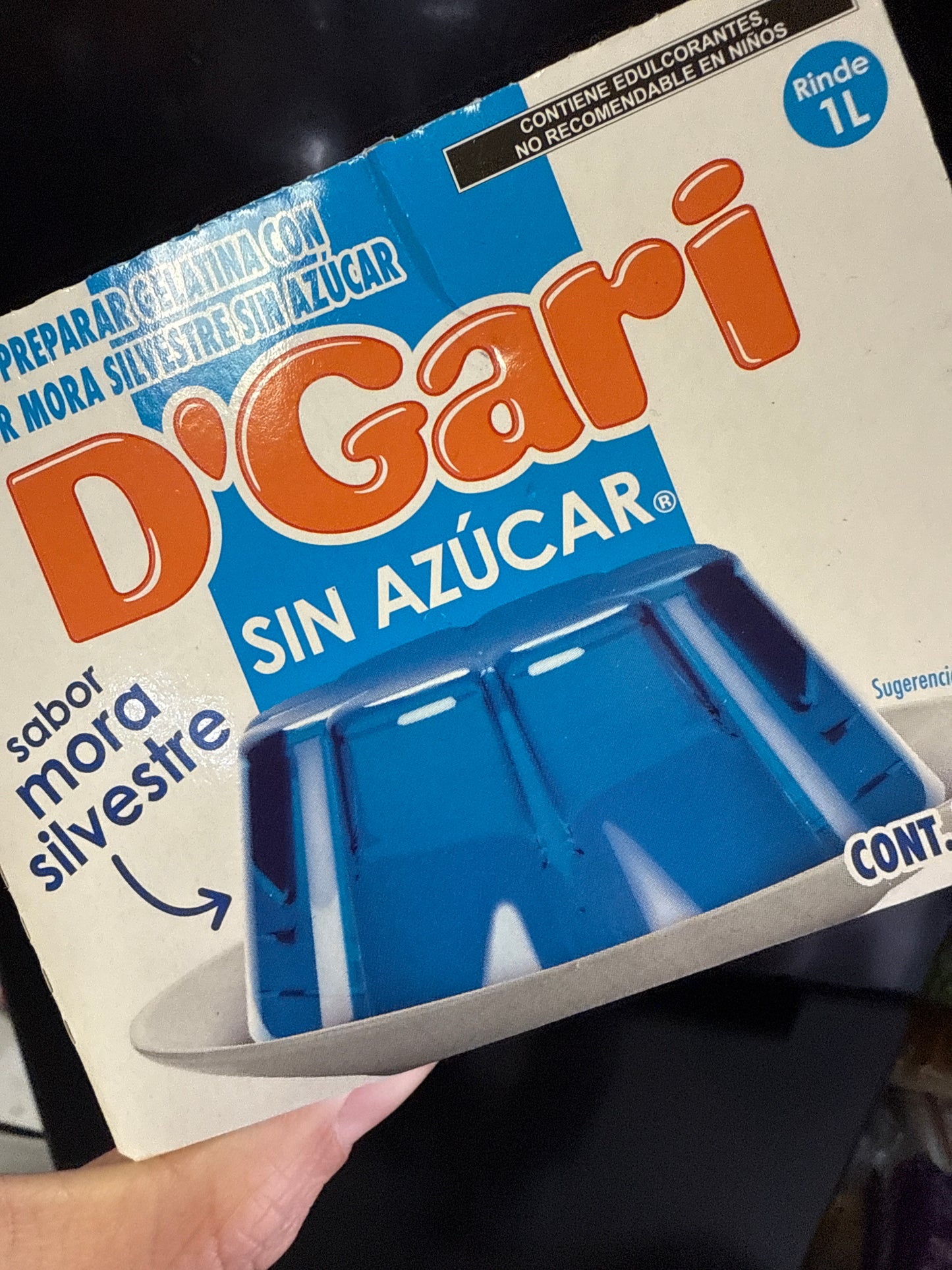 Gelatina Sin Azucar “D’Gari”