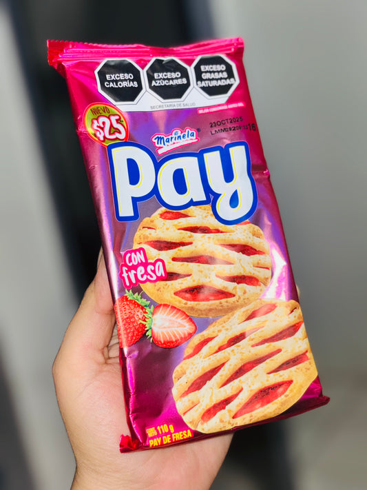 Pay con Fresa 🍓 “Marinela”