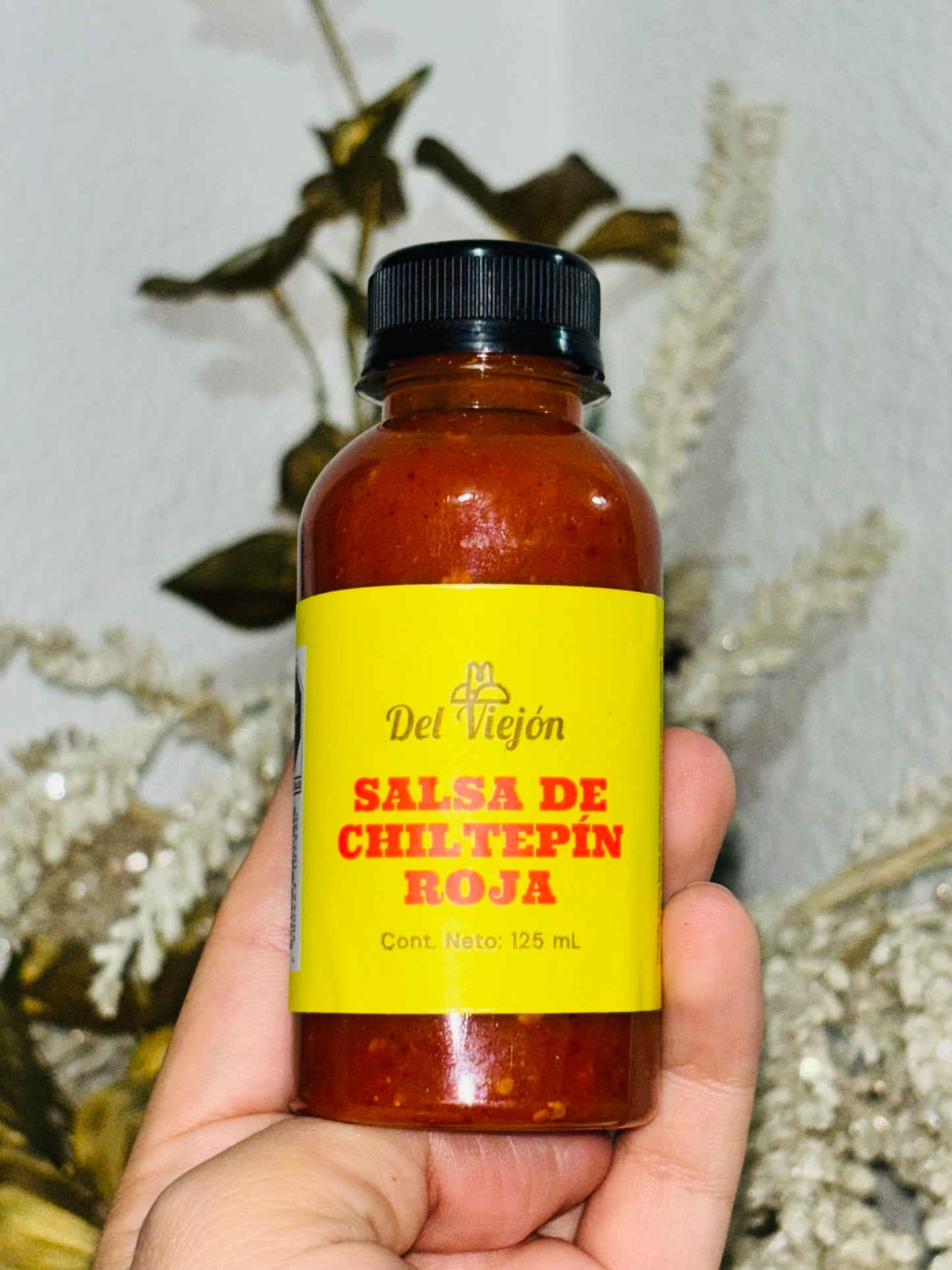 Salsa Chiltepin Roja 🔥