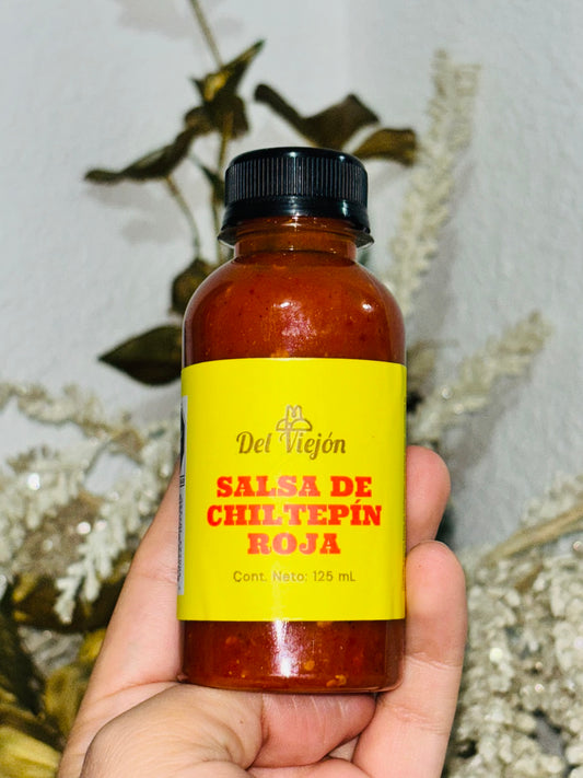 Salsa Chiltepin Roja 🔥
