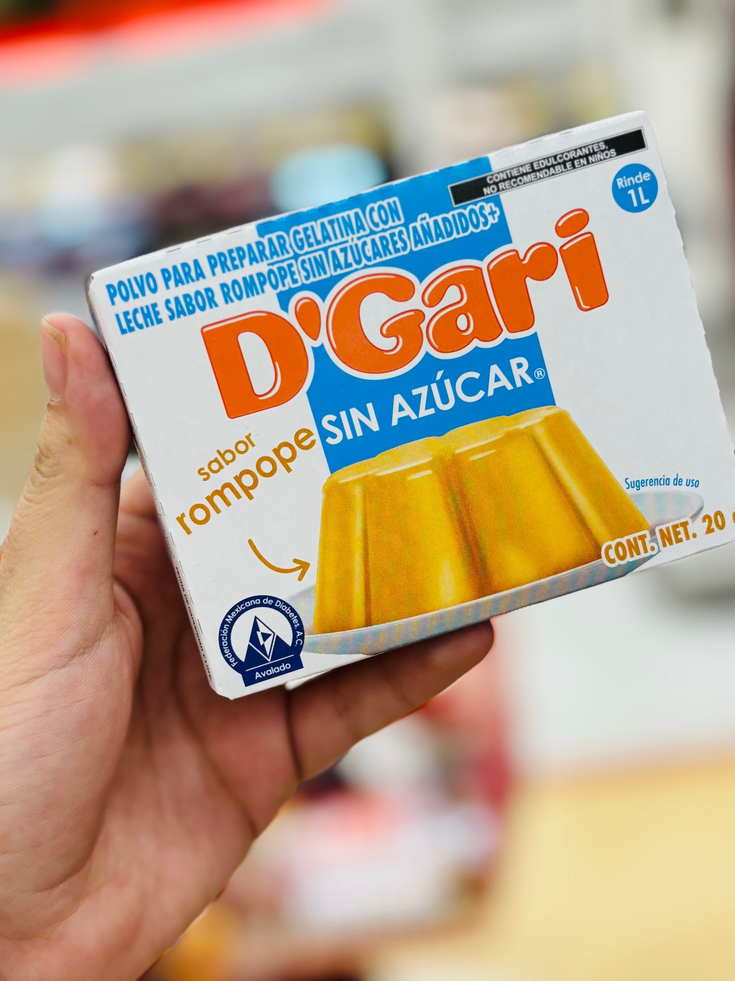 Gelatina Sin Azúcar “D’Gari”