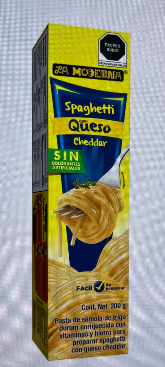 Spaghetti con Queso