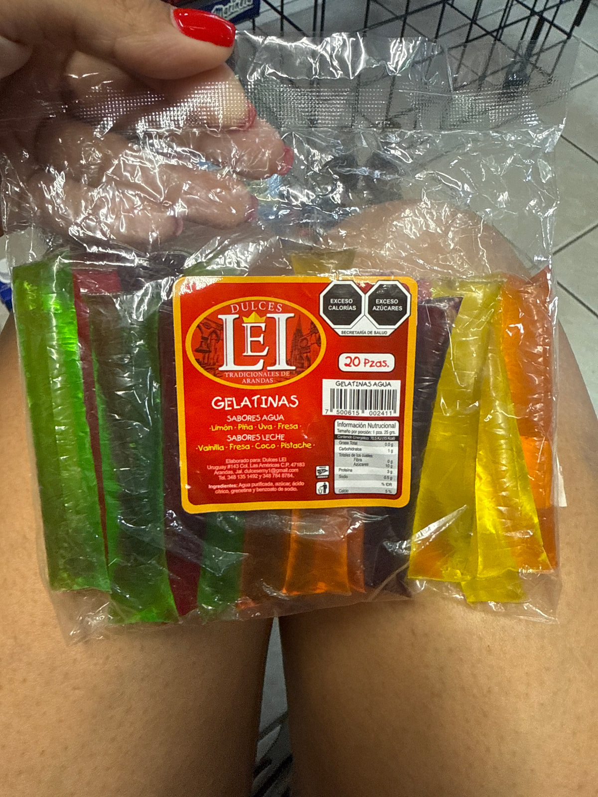 Gelatinas Dulces LEI