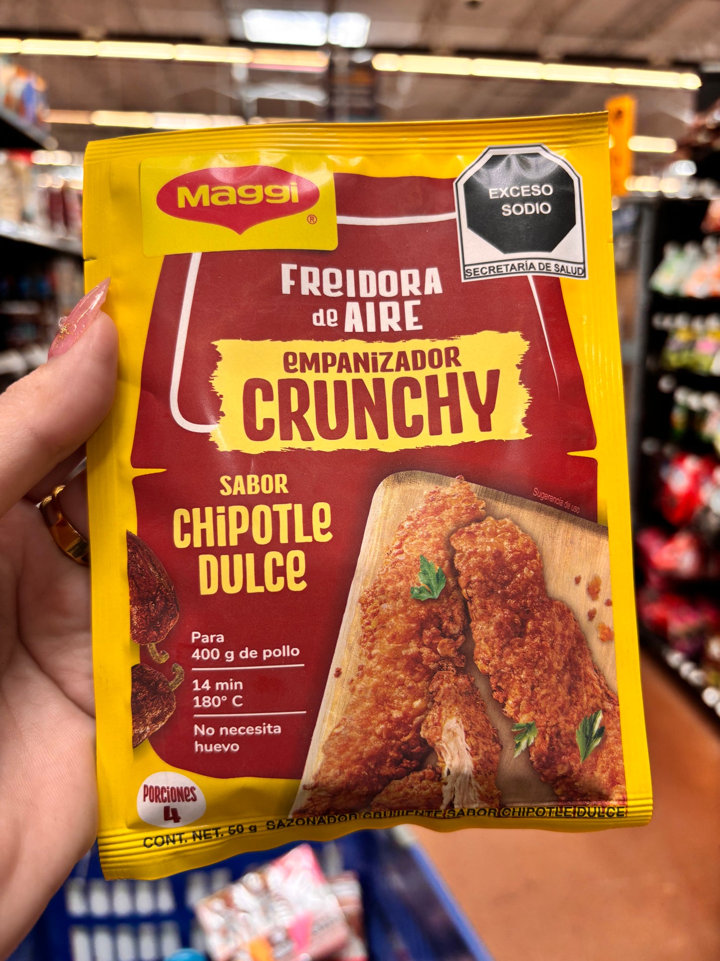 Empanizadores maggi para freidora de aire 🍋‍🟩🌶️
