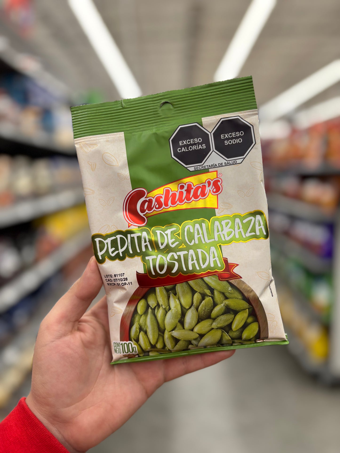 Pepita de Calabaza tostada