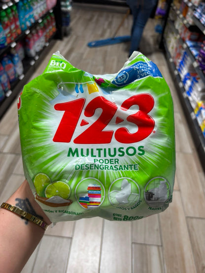 123 detergent