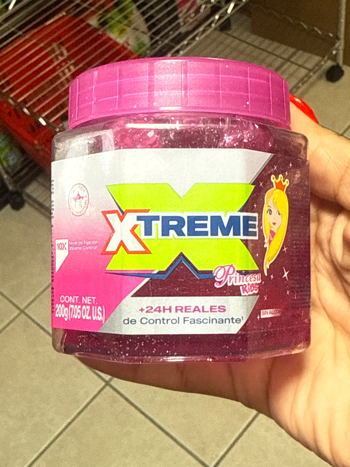 Xtreme Kids Princesa Gel con Brillitos