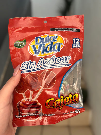 Paletas Dulce Vida sin Azúcar