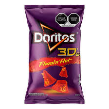 Doritos 3D's flamin hot