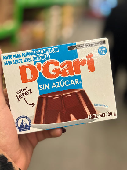 Gelatina Sin Azucar “D’Gari”