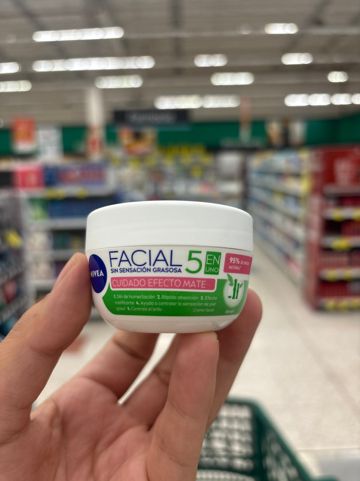 Nivea Facial 5 efecto