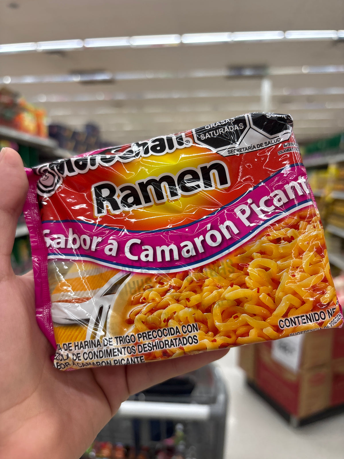 Maruchan Ramen Camaron, limon y habanero