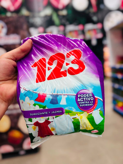 1 2 3 Detergente Polvo