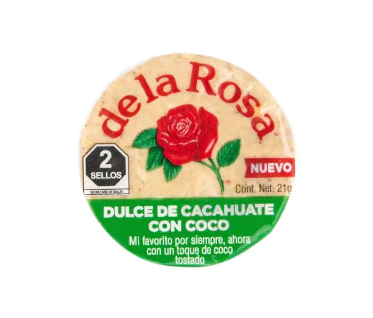 De la rosa “ dulce de cacahuate con coco