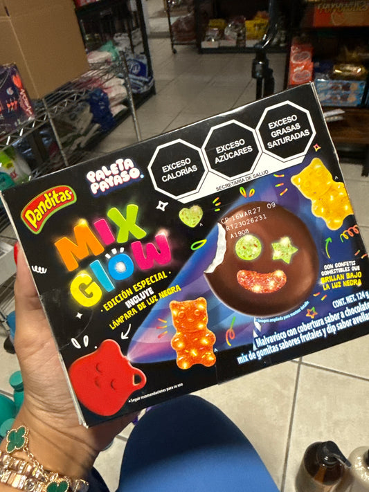 Panditas Glow X Paleta Payaso