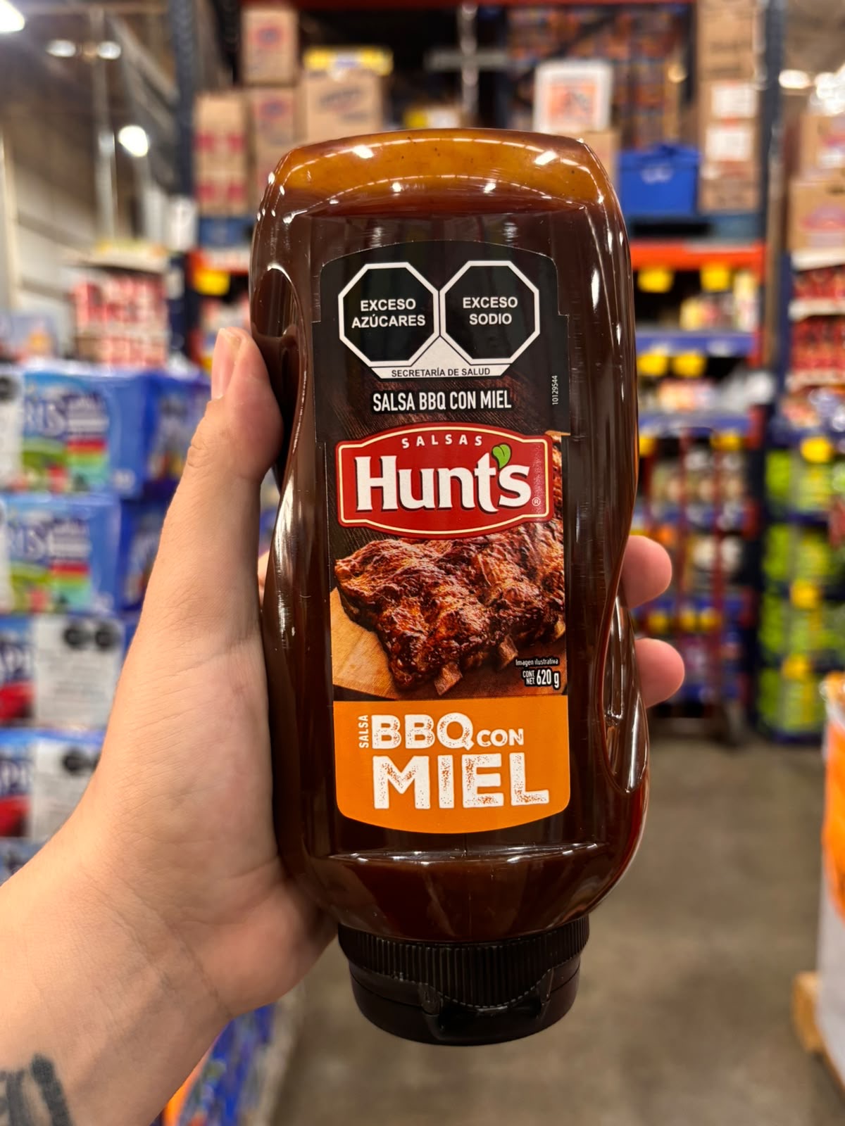 Salsa BBQ con Miel “Hunts”
