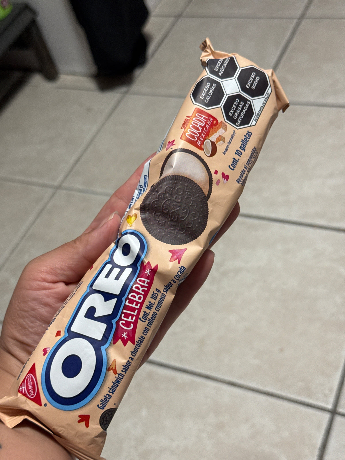 Oreo Sabor cocada Mexicana