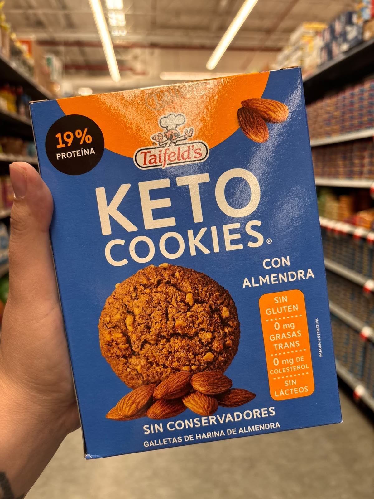 Keto Cookies con Almendra