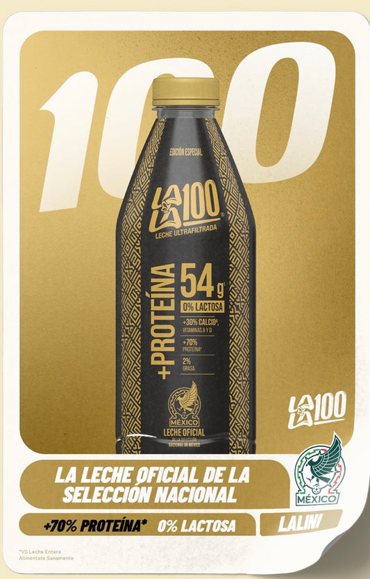 Leche Uht Lala 100 Mundial Prot Semi 1L