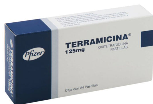 Terramicina 125mg candy