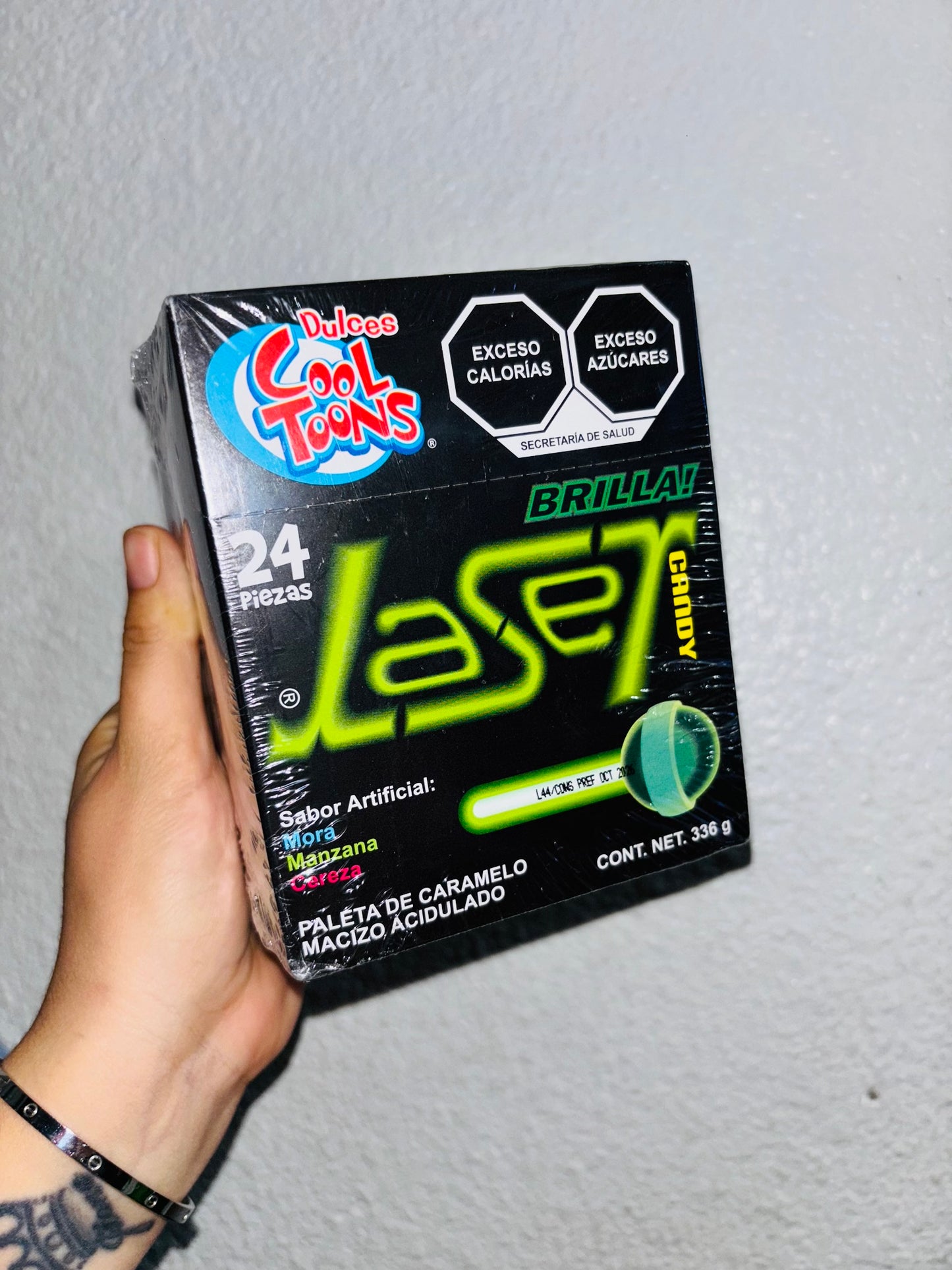 Paleta Brilla Lazer Neón