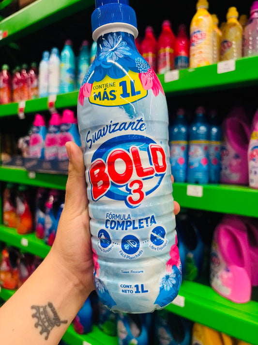 Suavizante  Bold 3 suave frescura 🫧