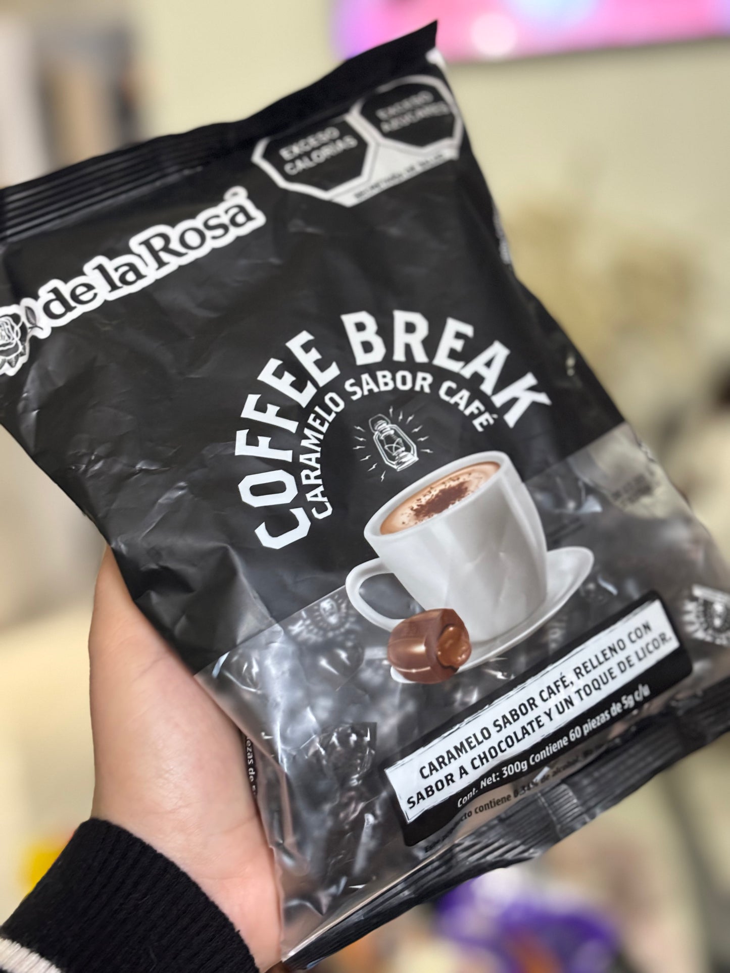 Caramelo Sabor café “de la Rosa “