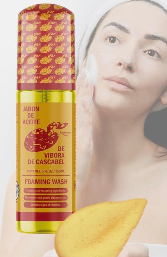 Jabon De Aceite de Vibora de cascabel FOAMING WASH