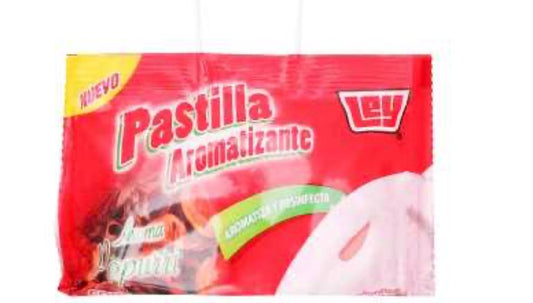 Pastilla sanitaria popurri ley