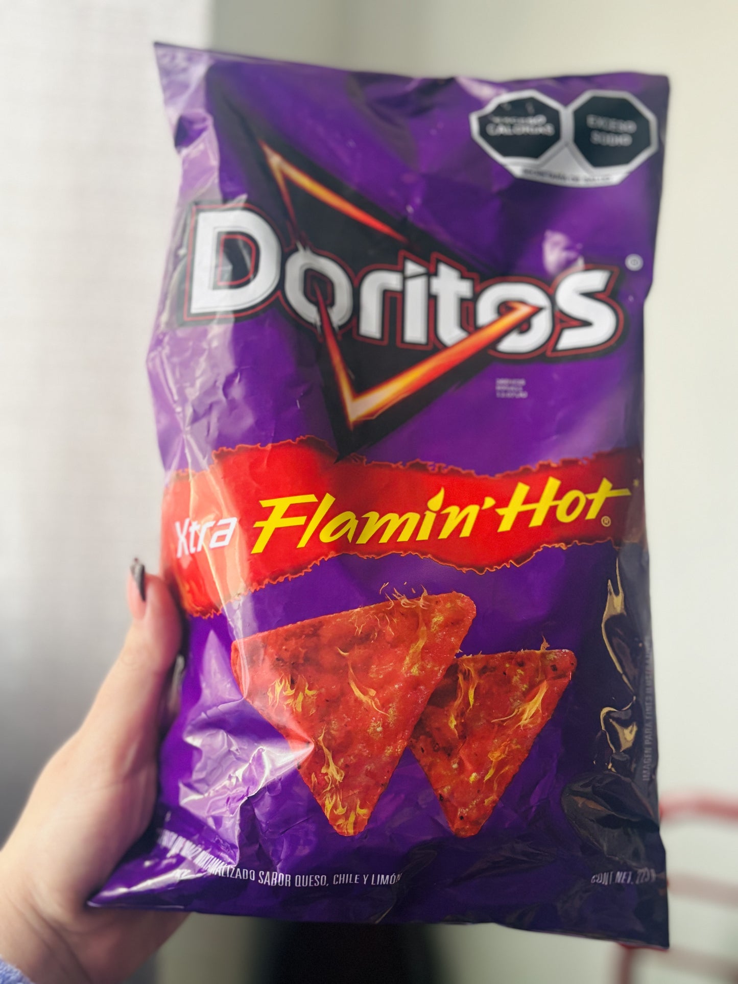 Doritos xtra flamin hot