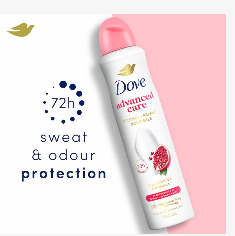 Advanced Antiperspirant Aerosol Pomegranate