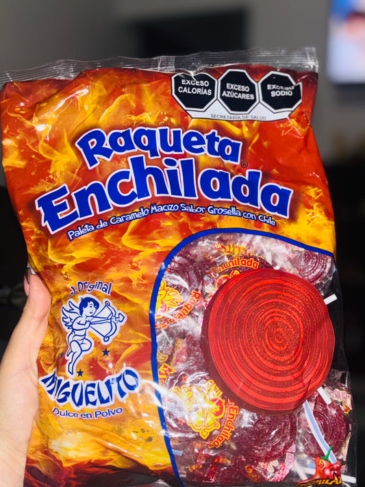 Raqueta enchilada “Miguelito”