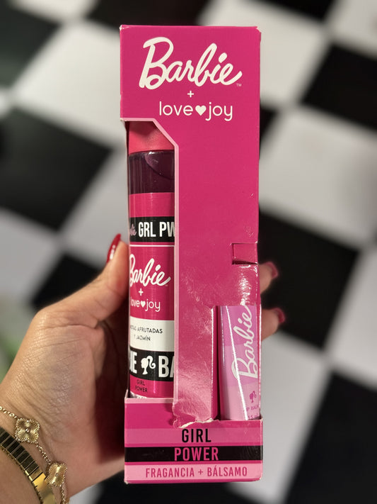 Barbie perfume y gloss