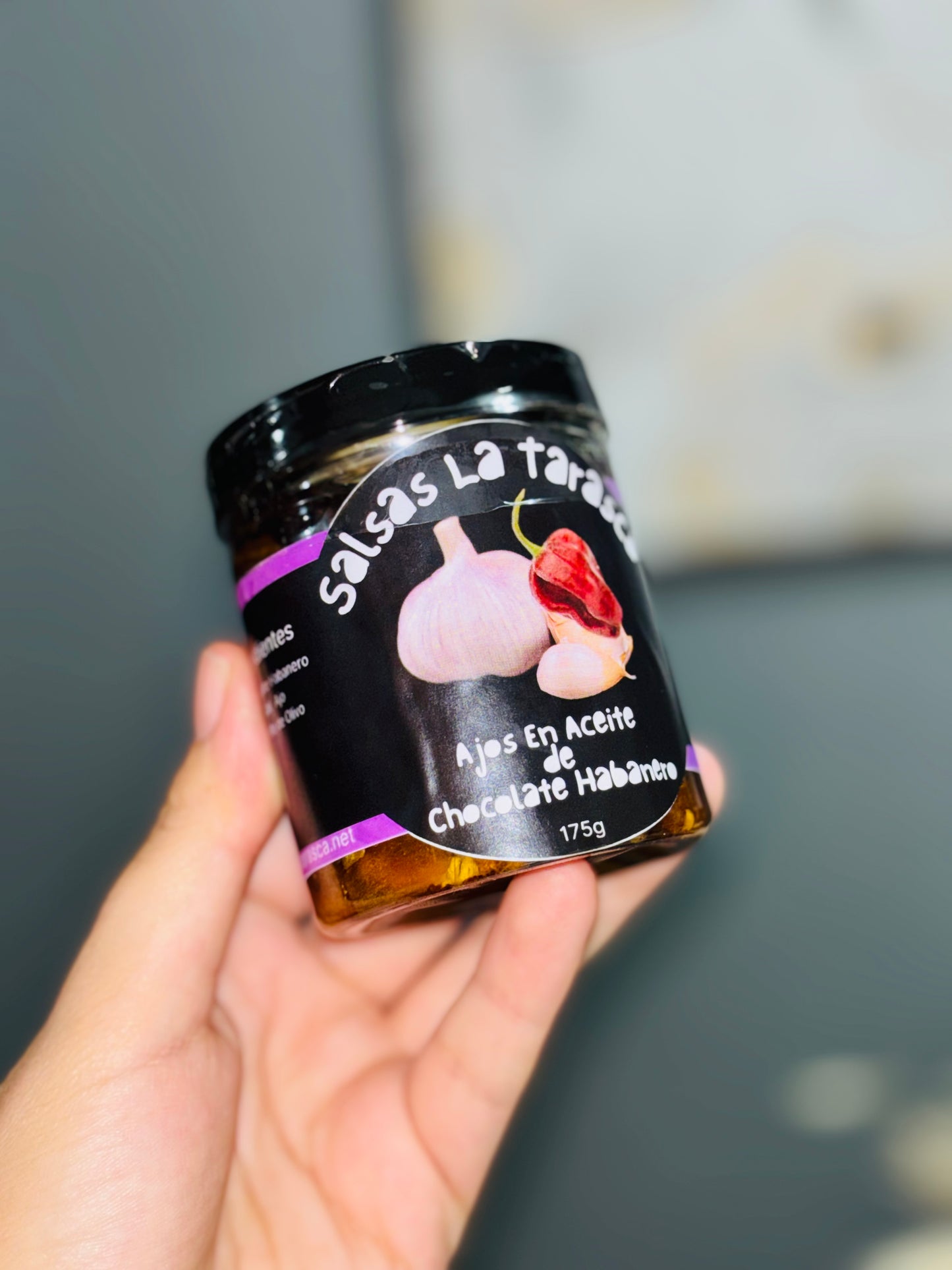 Ajos en Aceite De chocolate habanero