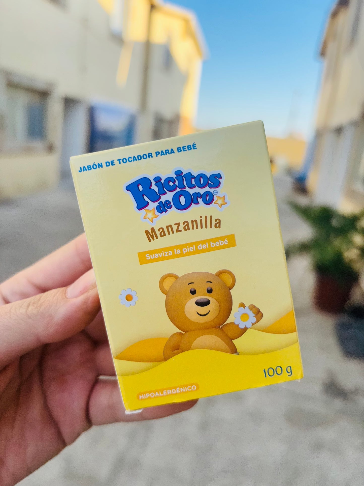 Jabón manzanilla ✨Ricitos de Oro