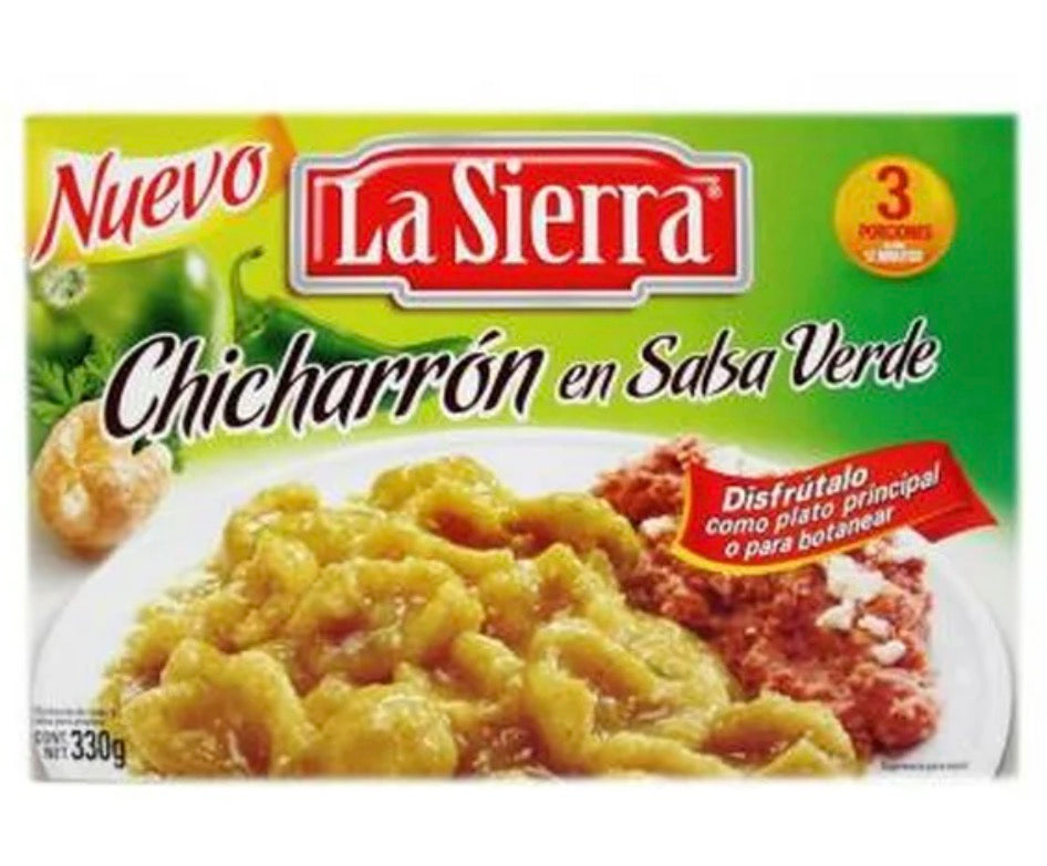 Chicharrón en salsa verde La Sierra 330 g