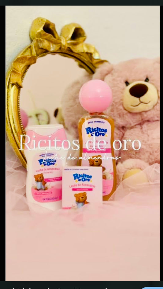 Línea Leche de Almendra 💕”Ricitos de Oro”✨🤍