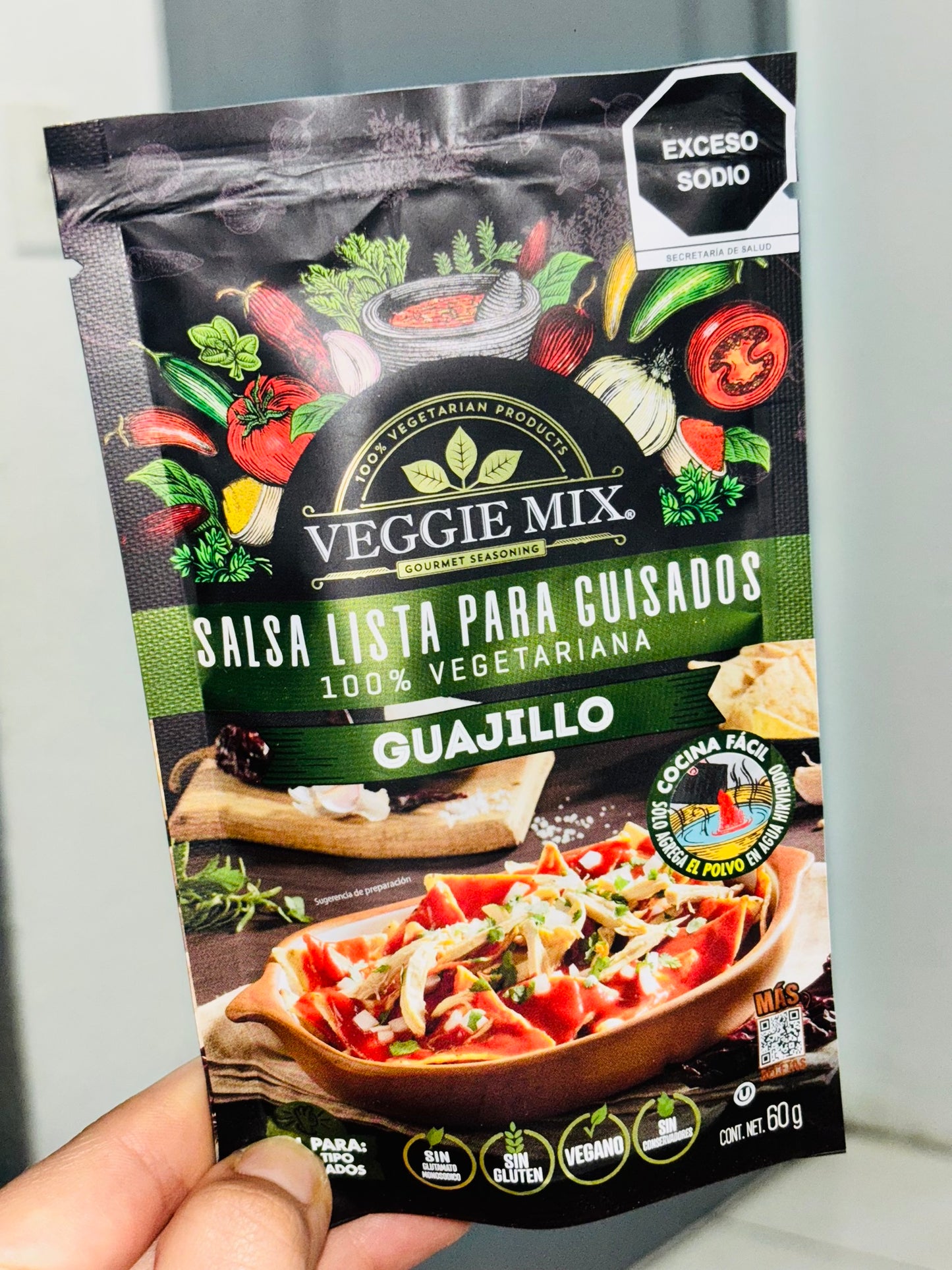 Salsa vegetariana para guisados