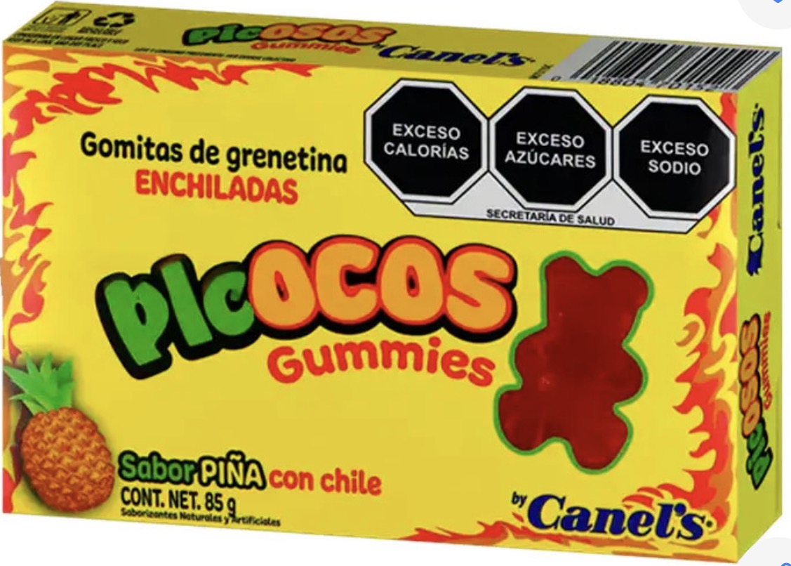 Gomita Icee Ositos Sabor Piña Con Chile Caja