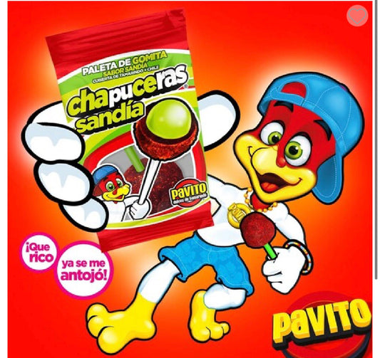 Paleta de Tamarindo Sandia Chapusera Pavito Dul-Tama Pavito