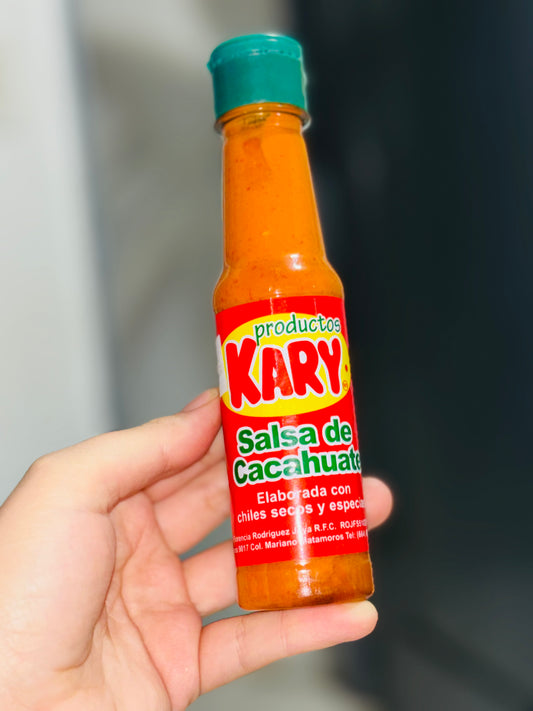 Salsa artesanal de cacahuate 🥜🌶️