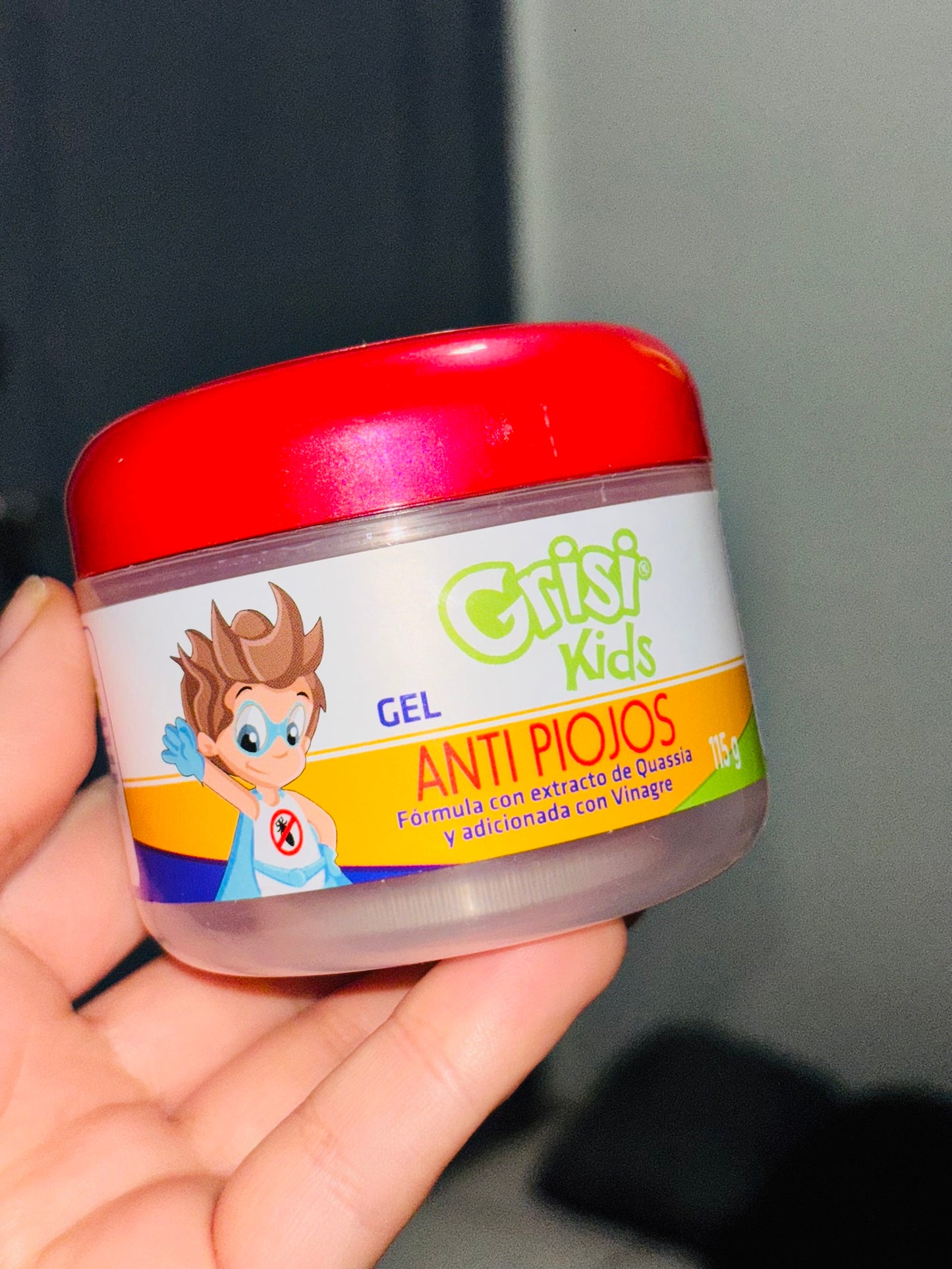 Gel antipiojos Grisikids