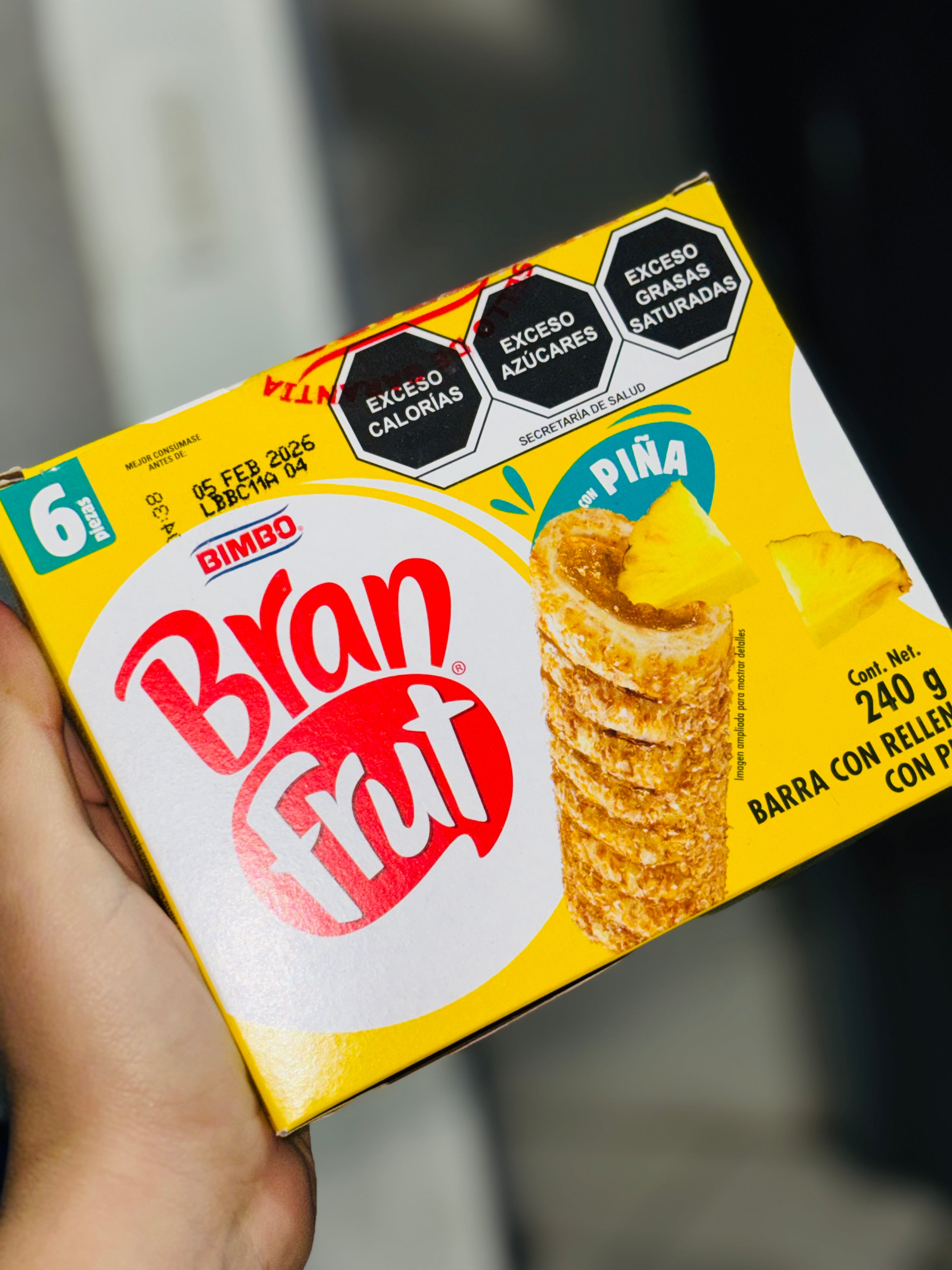 Bran frut piña 🍍 – Antojitos La Tarasca