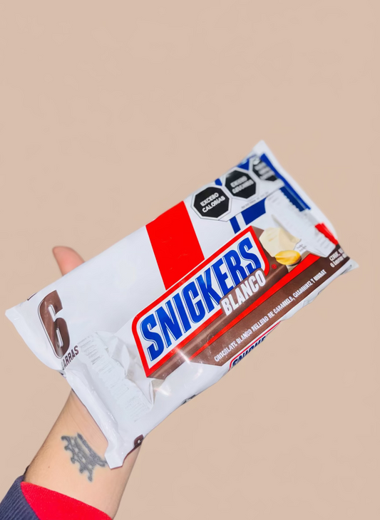 SNICKERS BLANCO