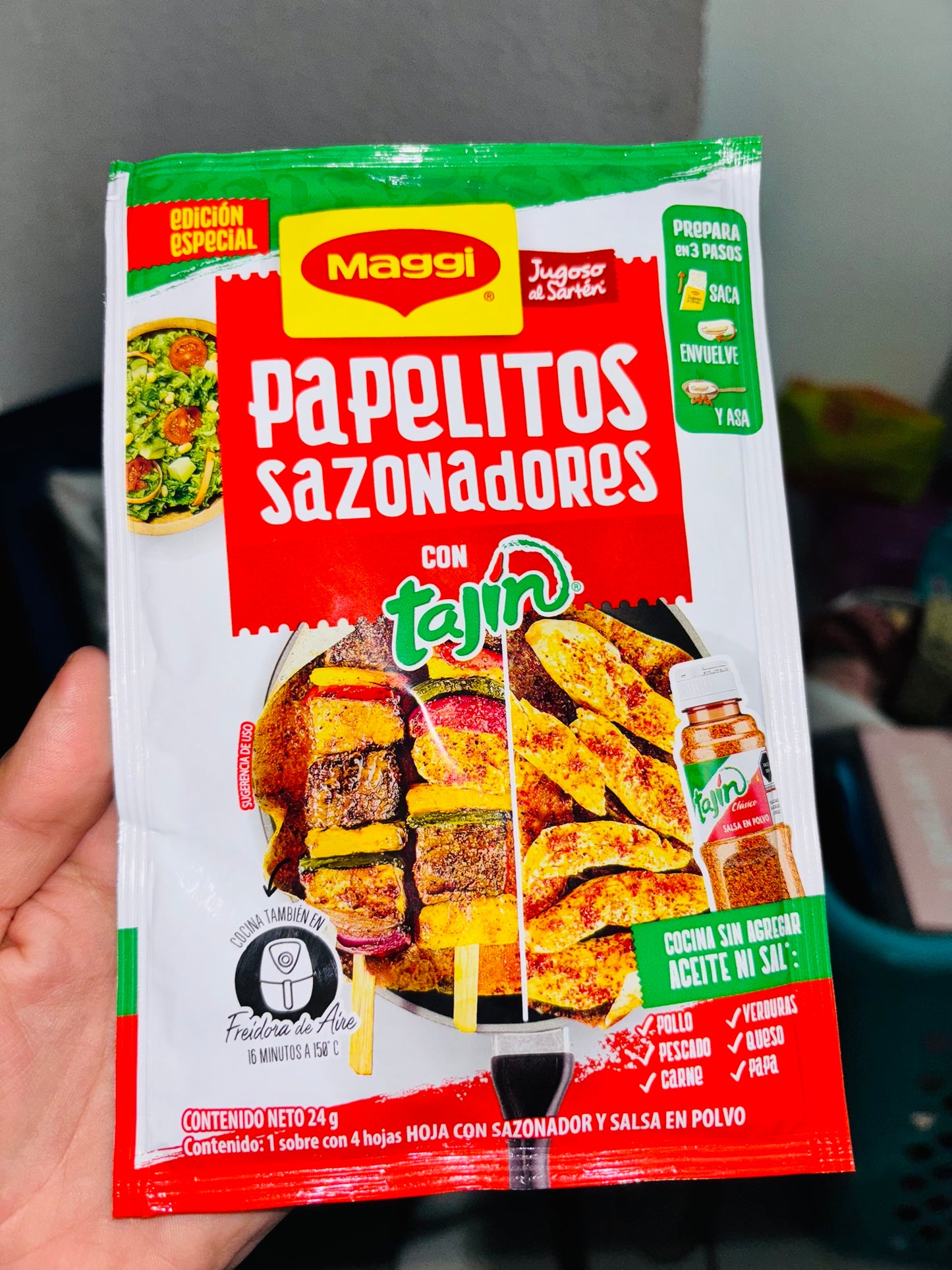 Papelitos Sazonadoress Con 𝑻𝒂𝒋𝒊𝒏 🌶️