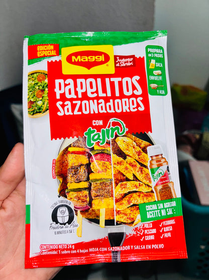 Papelitos Sazonadoress Con 𝑻𝒂𝒋𝒊𝒏 🌶️