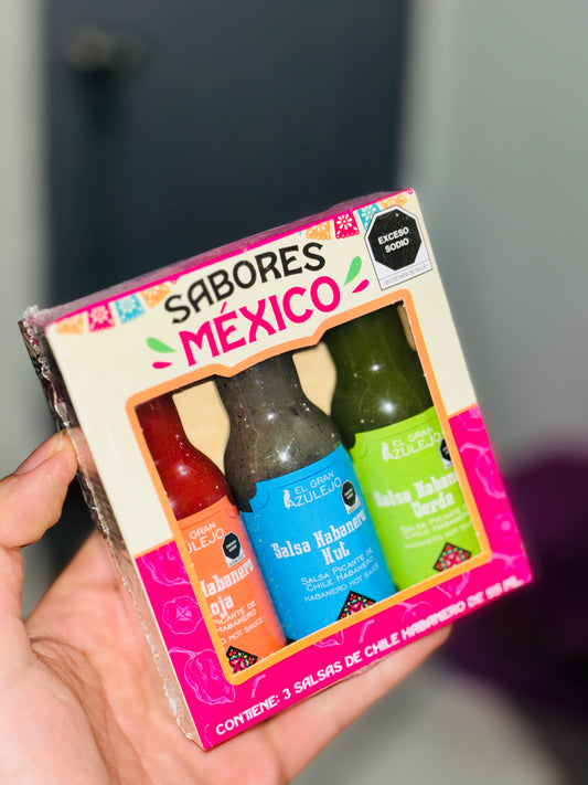Kit salsas habaneras 𝑺𝒂𝒃𝒐𝒓𝒆𝒔 𝑴𝒆𝒙𝒊𝒄𝒐 🇲🇽