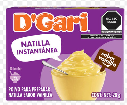 natilla instantánea D’Gari